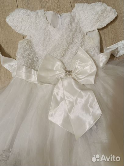 Платье снежинка на утренник