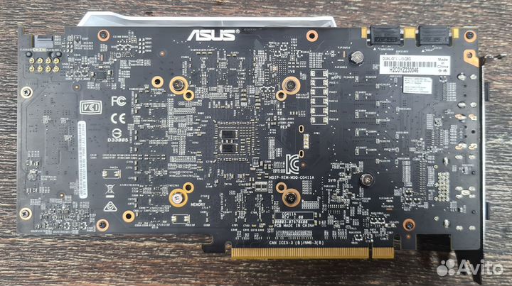 Видеокарта Asus GTX 1070 dual 8GB