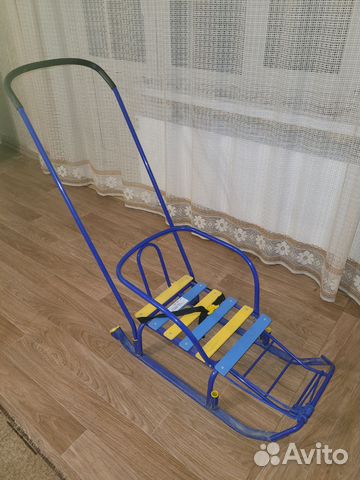 Санки с колесами