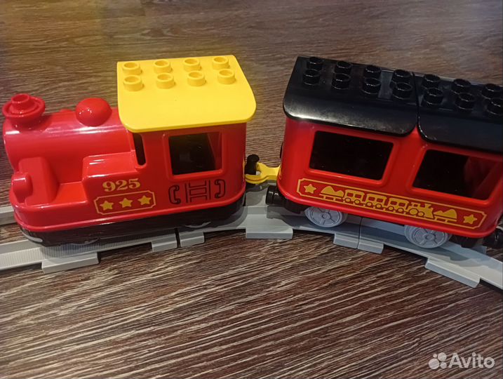 Конструктор lego duplo Поезд на паровой тяге