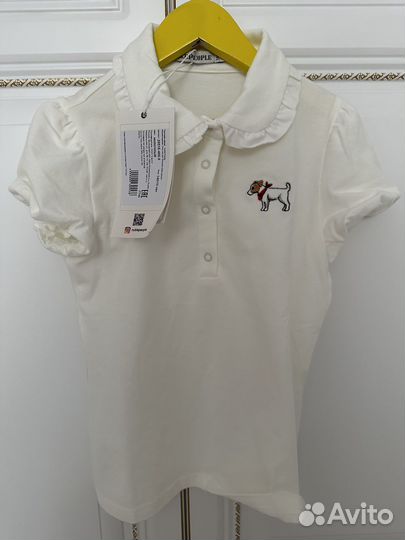 Блузка школьная новая Noble People 140 размер