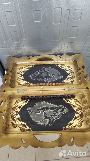 Нарды деревянные