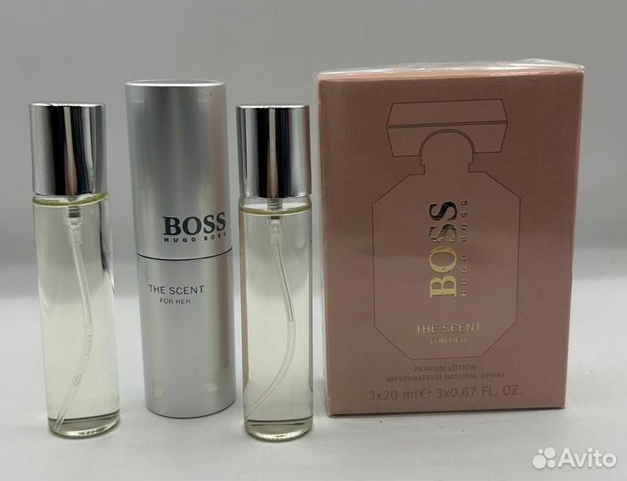 Hugo boss the scent for her 3 по 20 мл