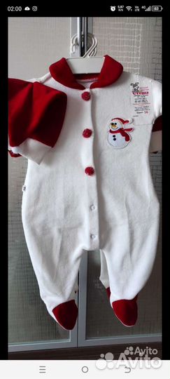 Костюм снеговика 56 размер