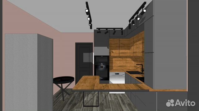 3D Дизайн проект кухни объявление продам