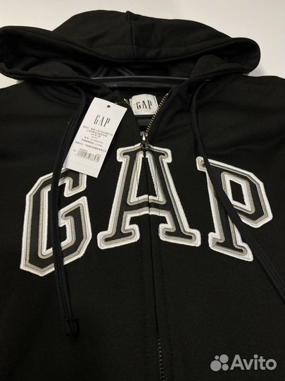 Зип худи Gap черная