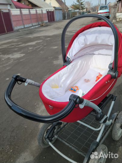 Коляска люлька peg perego +автолюлька
