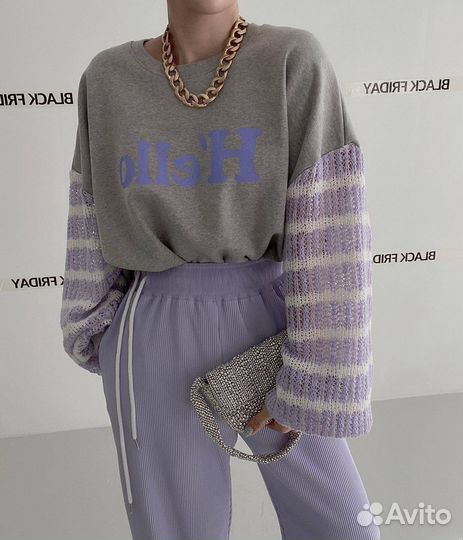 Модная толстовка oversize