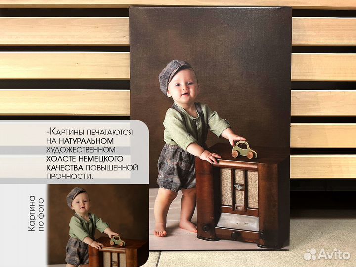 Картины по фото на холсте