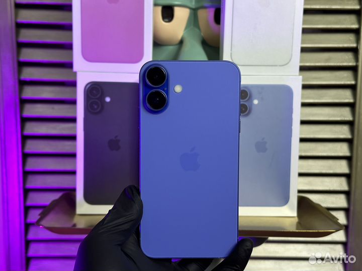 iPhone Xr в корпусе 16 Синий