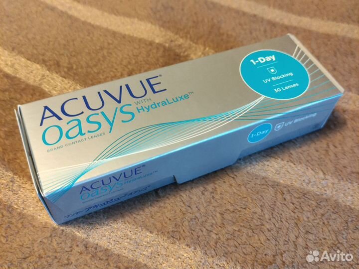 Линзы контактные acuvue oasys -1. 25