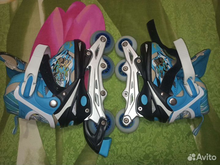 Роликовые коньки детские новые 28 - 31р /запчасти