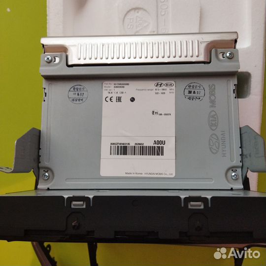 Штатная магнитола на hyundai solaris 2017