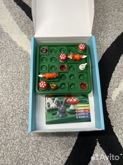 Настольная игра «Шустрые зайчики»