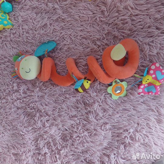 Игрушки пакетом(грызунки,развивашки,круг и др)