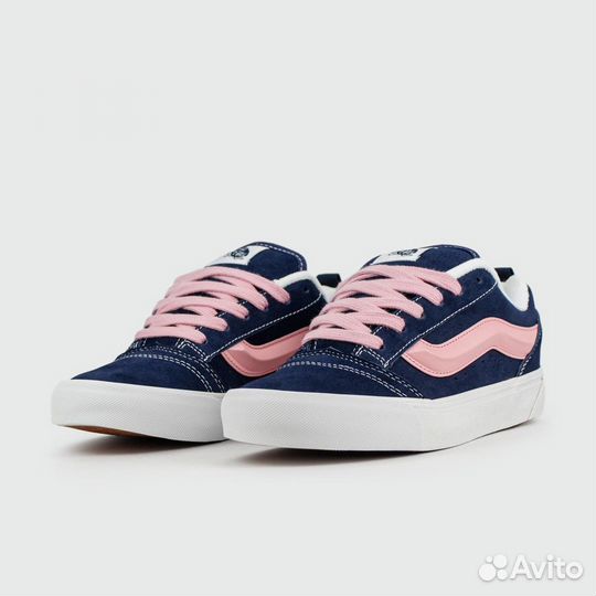 Кеды Vans Knu Skool Blue Pink Wmns (арт. 25563)