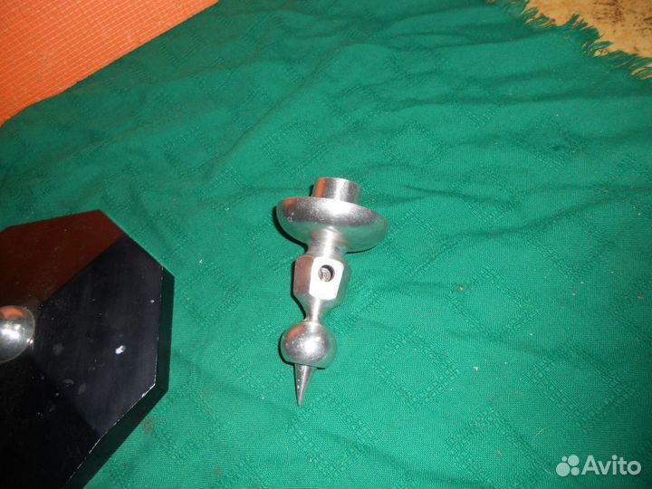 Подсвечник футуристический титан без авито-доставк