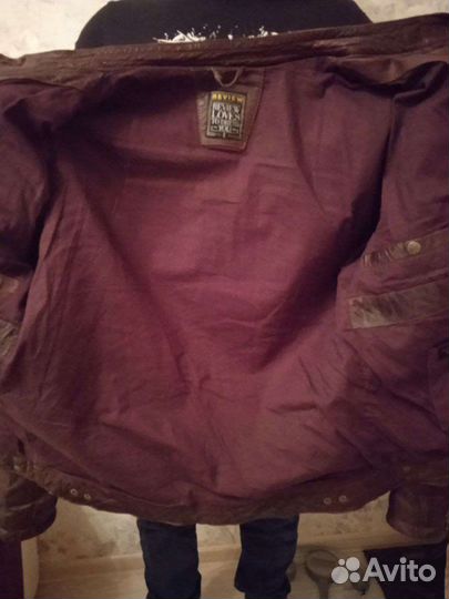 Кожаная куртка мужская оригинал