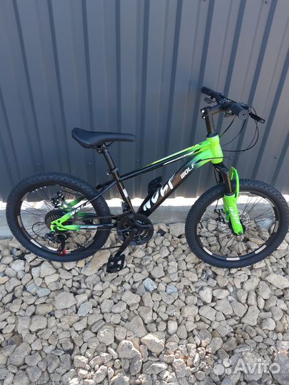 Новый горный велосипед на 20 колесах shimano