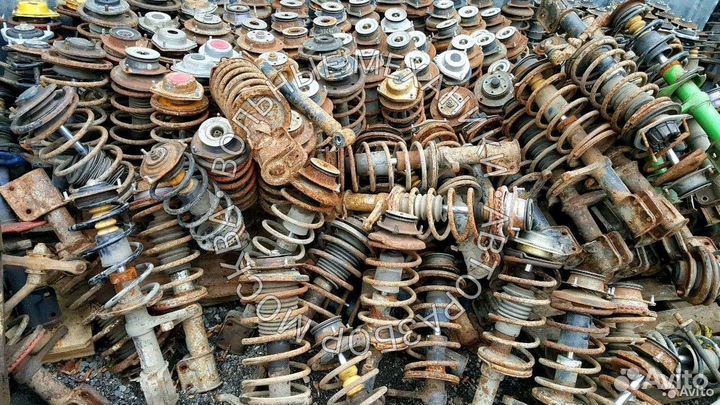 Стойка передняя на Оку. Разборка