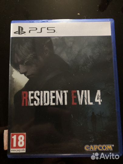 Resident evil 4 remake ps5 диск
