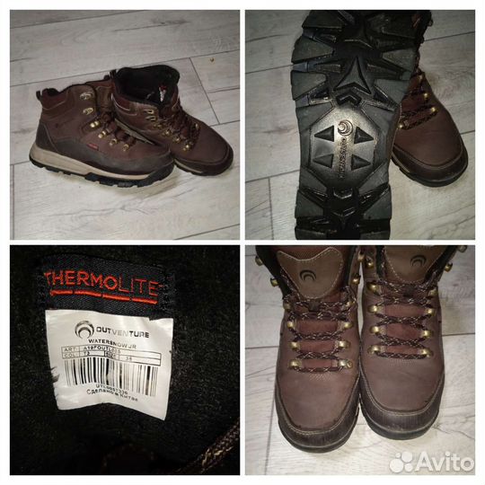 Продам зимние ботинки на мальчика