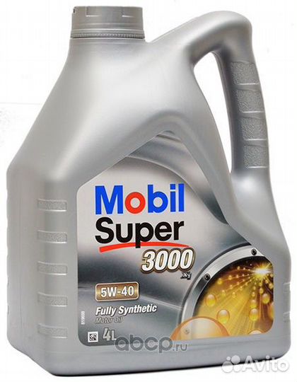 Mobil Super 3000 X1 5W-40 синт 4л 150546