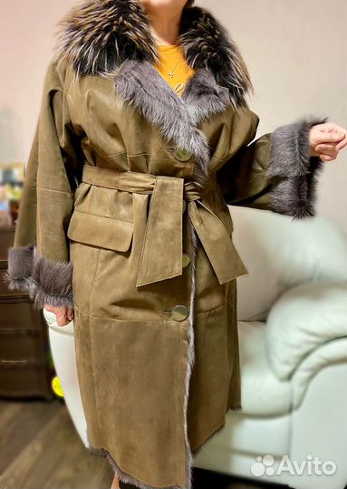Дубленка новая