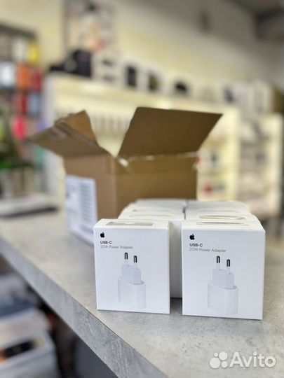 Оригинальный Блок Apple USB-C 20W. Новый. Гарантия