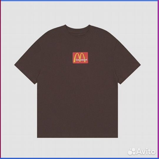 Футболка Cactus jack McDonalds (Арт. 386086)