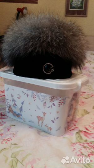 Шапка зимняя женская