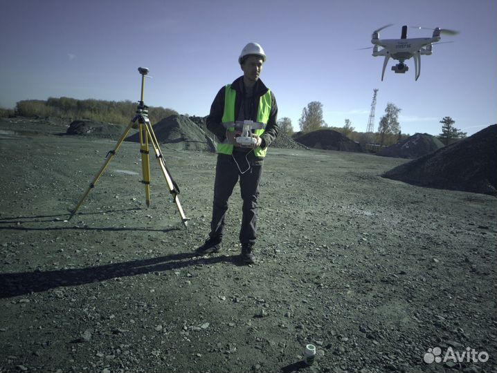 Геодезическая аэрофотосъемка с квадрокоптера