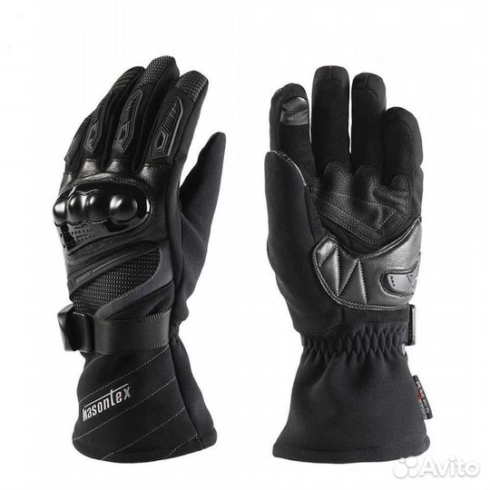 Мото перчатки masontex M37D черный (зимние)