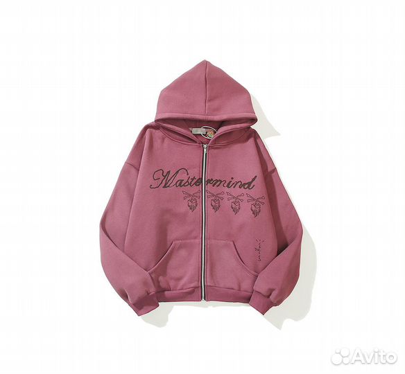 Travis Scott x Mastermind Japan зип худи