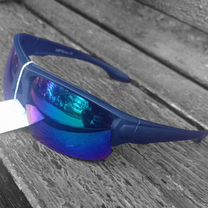 Поляризационные очки UV400 синие в футляре