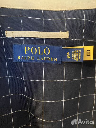 Куртка харрингтон polo ralph lauren