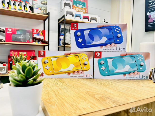 Nintendo switch Lite Новая / прошитая + игры любые купить в Москве ...