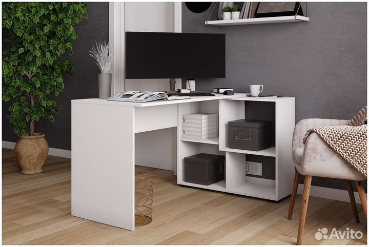 Компьютерный стол угловой скму 4