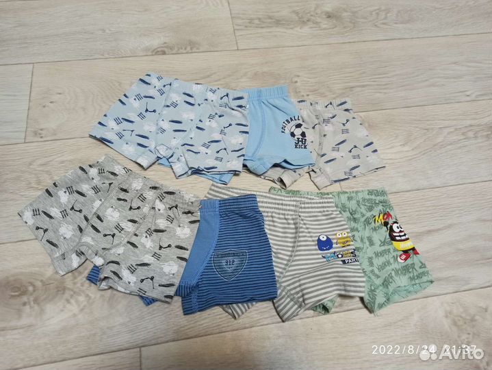 Пакет брендовой одежды на мальчика 80-86-92