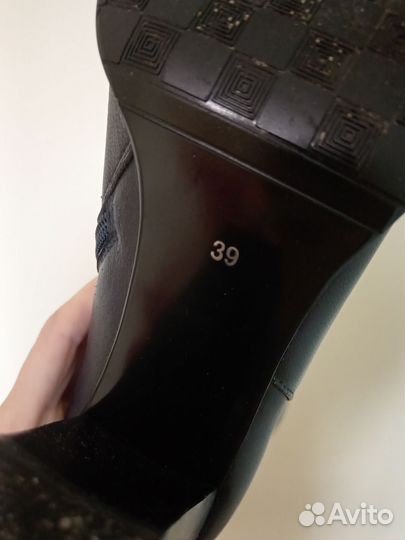 Сапоги женские демисезонные 39