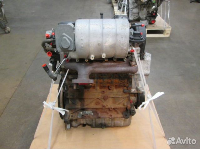 Двигатель контрактный и АКПП на volkswagen (ASY)