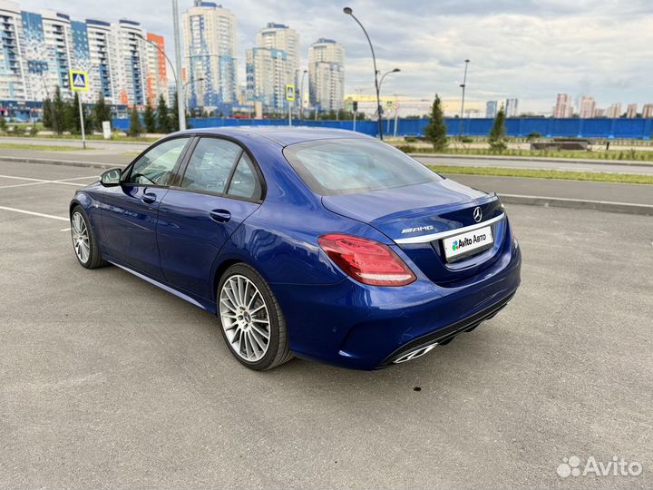 Mercedes-Benz C-класс AMG 3.0 AT, 2017, 145 000 км