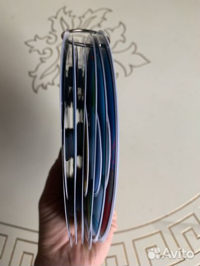 Игра на липучках. Альбом круг «Животный мир»