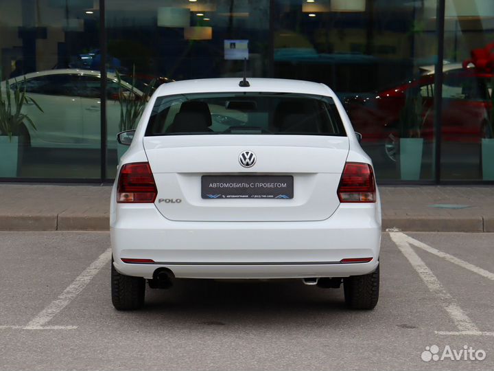 Volkswagen Polo 1.6 МТ, 2019, 41 228 км