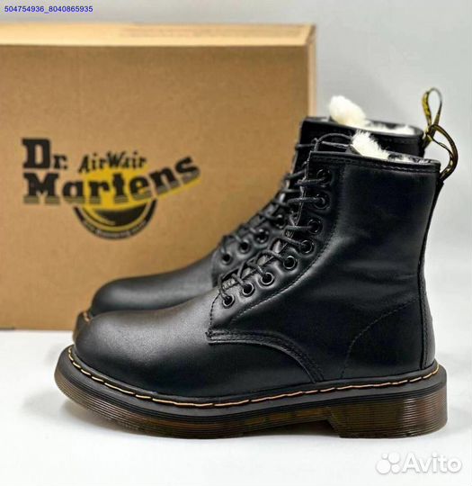 Ботинки Dr. Martens с мехом (Арт.73563)