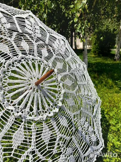 Кружевной зонт ручной работы продажа/аренда
