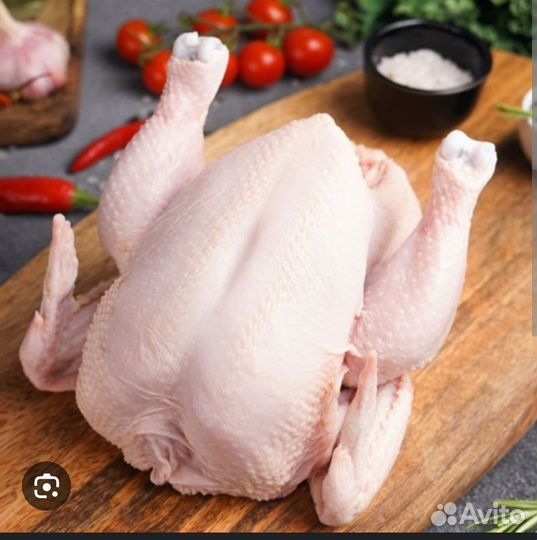 Мясо домашнего бройлера