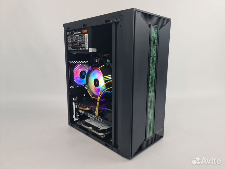 Бюджетный игровой пк. intel 8/16 + MSI GTX 1660S