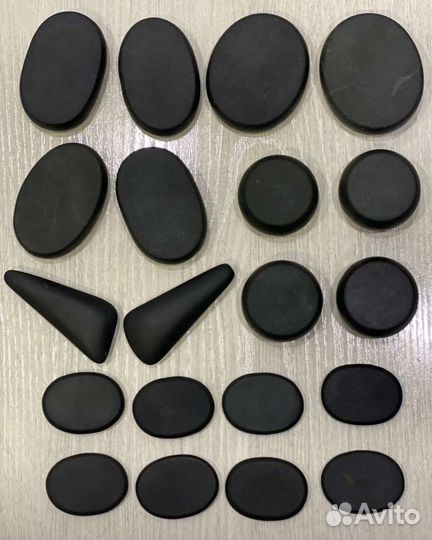 Камни базальтовые для стоунтерапии с нагревателем