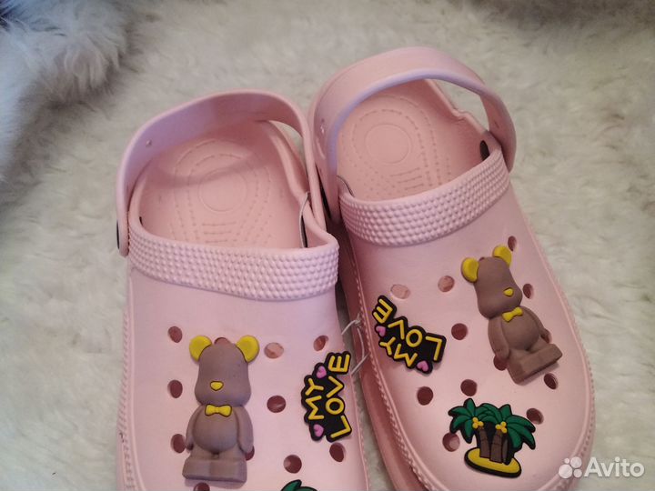 Шлепанцы тапки шлепки кроксы 34 р